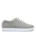 Comfortfusse Leder-Sneakers in Grau