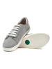 Comfortfusse Leder-Sneakers in Grau