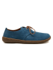 Comfortfusse Leder-Schnürschuhe "Terra" in Blau