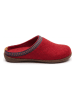 Comfortfusse Wollen pantoffels "Scoti" rood