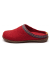 Comfortfusse Wollen pantoffels "Scoti" rood