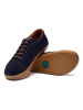 Comfortfusse Leder-Sneakers in Dunkelblau