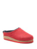 Comfortfusse Woll-Hausschuhe in Rot