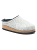 Comfortfusse Wollen pantoffels grijs