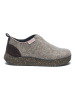 Comfortfusse Wollen pantoffels grijs