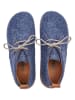 Comfortfusse Woll-Schnürschuhe in Dunkelblau
