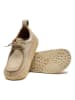 Comfortfusse Leren veterschoenen beige
