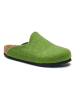 Comfortfusse Wollen pantoffels groen