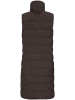 Didriksons Doorgestikte bodywarmer "Yrsa" bruin