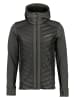 Didriksons Kurtka funkcyjna "Zuko" w kolorze szaro-czarnym
