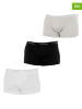 Calvin Klein 3er-Set: Boxershorts in Grau/ Weiß/ Schwarz
