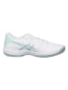 asics Buty "Solution Swift FF Clay" w kolorze biało-błękitnym do tenisa