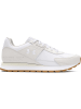 Under Armour Leder-Trainingsschuhe in Beige/ Weiß