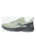Saucony Hardloopschoenen "Peregrine 14 GTX" mintgroen/grijs