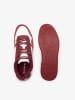 Lacoste Leren sneakers "T-Clip 223 3 Sma" wit/rood