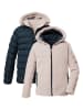 Killtec Wende-Steppjacke "KOW 231" in Dunkelgrün/ Creme