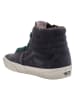 Vans Leder-Sneakers "Sk8-Hi" in Dunkelblau