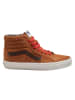 Vans Leder-Sneakers "Sk8-Hi" in Hellbraun
