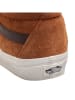 Vans Leder-Sneakers "Sk8-Hi" in Hellbraun