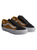 Vans Leren sneakers "Old Skool 36" zwart/mosterdgeel