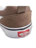Vans Leder-Sneakers "Knu Skool" in Taupe
