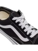 Vans Leren sneakers "Old Skool" zwart