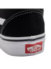 Vans Leren sneakers "Old Skool" zwart