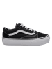 Vans Skórzane sneakersy "Old Skool" w kolorze czarnym
