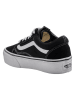 Vans Skórzane sneakersy "Old Skool" w kolorze czarnym