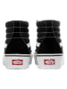 Vans Skórzane sneakersy "Sk8-Hi" w kolorze czarnym
