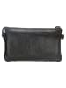 micmacbags Leder-Umhängetasche in Schwarz - (B)20,5 x (H)12 x (T)4 cm