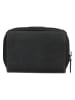 HIDE & STITCHES Leder-Geldbörse in Schwarz - (B)12,5 x (H)9 x (T)3,5 cm