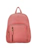 HIDE & STITCHES Leren rugzak "Daydreamer" roze - (B)23,5 x (H)25,5 x (D)8,5 cm