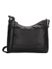 HIDE & STITCHES Leder-Umhängetasche in Schwarz - (B)21 x (H)31 x (T)9 cm