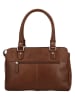 HIDE & STITCHES Leder-Henkeltasche in Hellbraun - (B)27 x (H)19 x (T)8 cm