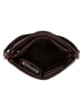 HIDE & STITCHES Skórzana torebka "Westland" w kolorze ciemnobrązowym - 28,8 x 22,5 x 5 cm