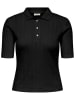 JDY Poloshirt  in Schwarz