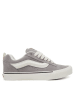 Vans Leder-Sneakers "Knu Skool" in Grau
