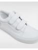 Vans Leder-Sneakers "Old Skool V" in Weiß