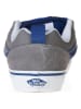 Vans Leder-Sneakers in Grau/ Blau