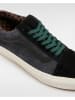 Vans Leder-Sneakers in Schwarz/ Dunkelblau