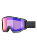 Uvex Ski-/snowboardbril "Athletic FM" paars/zwart