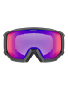 Uvex Ski-/snowboardbril "Athletic FM" paars/zwart