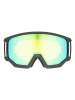 Uvex Ski-/ Snowboardbrille "Athletic FM" in Grün/ Schwarz