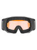 Uvex Ski-/ Snowboardbrille "Athletic FM" in Orange/ Schwarz