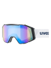 Uvex Ski-/ Snowboardbrille "Gravity FM" in Blau/ Weiß