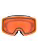 Uvex Ski-/ Snowboardbrille "Pwdr LG" in Orange/ Schwarz