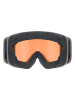 Uvex Ski-/ Snowboardbrille "Pwdr LG" in Orange/ Schwarz