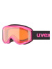 Uvex Ski-/snowboardbril "Speedy nova" oranje/roze/zwart