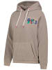Sublevel Fleece hoodie lichtbruin